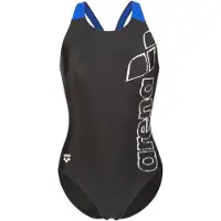 Arena Maillot de bain 'SCRATCHY' bleu roi / noir / blanc