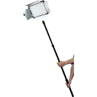 Fotopro Lampstatief TR 02A Zwart + Oranje (160 cm, 8 kg), Trépied d'éclairage, Noir, Orange