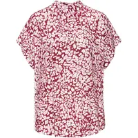 LASCANA Chemisier rouge / blanc