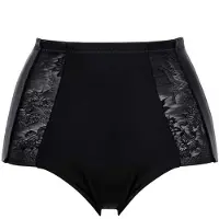 Sans complexe Culotte taille haute sculptante noire