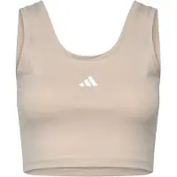 Adidas Haut de sport 'Essentials' gris clair / blanc