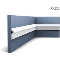ORAC Decor PX202 AXXENT Cimaise Moulure décorative Moulure en stuc 2 m