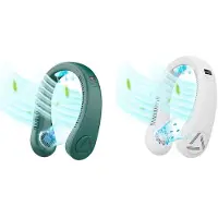 Generique Ventilateur de cou personnel Portable sans lame, refroidisseur de cou, refroidissement Airneck, ventilateur suspendu