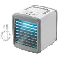 Generique Climatiseur Portable USB, Mini ventilateur, pour chambre, maison, bureau