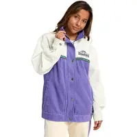 Billabong Set The Wave Jacke Lila XS Damen Lila XS