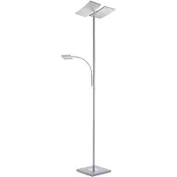 JUST LIGHT Lampadaire LED avec variateur tactile et spots mobiles RUBEN