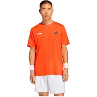 Adidas Tennis Hot Egg Graphic Short Sleeve T-shirt Orange XS Homme
