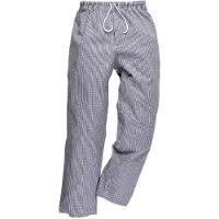 Portwest C079 Kochhose Bromley Blue Check Gr. XXXL