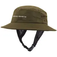 Ocean & Earth Bingin Soft Peak Surf Hat Vert Enfants