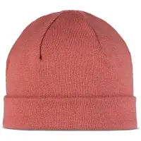 Buff Knitted Beanie Orange