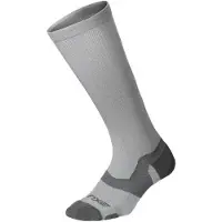 2XU Vectr Merino Light Cusion Full Length Socks Gris EU 35-37 1/2 / 30-37 cm