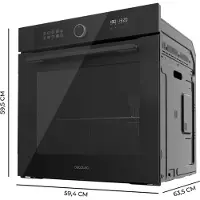 Cecotec Bolero Hexa AF316000 Glass Black A