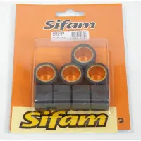 Sifam Galet Rouleau De Variateur Pour Scooter Peugeot 500 Satelis 2007 À 2017 25x17 18.6grs Neuf