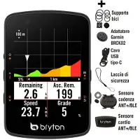 Bryton Rider 550d Cad/hrm Cycling Computer Clair