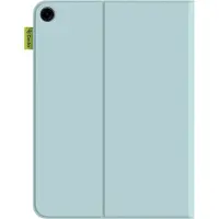 Gecko Etui Portefolio - - Samsung Galaxy Tab A9+ - Cuir de pomme vegan - Bleu clair - Résistant à l'eau