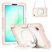IMoshion Coque tablette kidsproof Rugged pour Samsung Galaxy Tab A11 Plus / A9 Plus - Rose