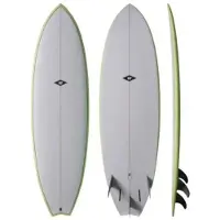 NSP Elements Fish 7´2´´ Surfboard Gris 218.4 cm