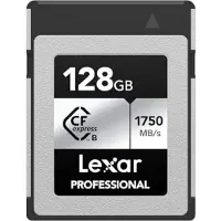 Lexar Scheda CFexpress Tipo B Serie Argento Professionale (128 Go, CFexpress type B), Carte mémoire, Argent