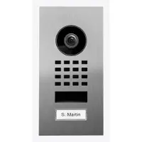 DoorBird D1101V Portier Vidéo IP encastré acier inoxydable V4A