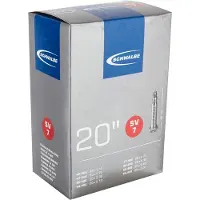 Schwalbe Sv7 Chambre À Air 20x1.75-2.125 Valve Presta Noir