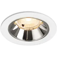 SLV Spot encastré Numinos S blanc/chrome 2700K - 40 deg