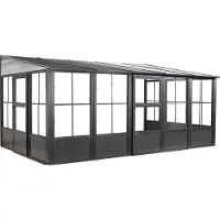 Sojag Charleston Mural 10x16 anthracite 502 x 309 x 244 cm (L x l x H) Aluminium