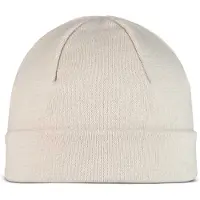 Buff Knitted Beanie Beige
