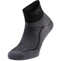 Lurbel Chaussettes Race Three Gris Noir, Taille M