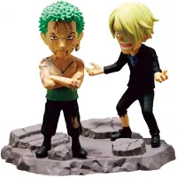 Bandai Figurka One Piece: Roronoa Zoro i Sanji 8cm - Kolekcjonerska Figura Anime