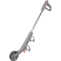 Durable Tige de marquage DURALINE EasyTrack S, ergonomique, pour boîtes de 750 ml, largeur de trait 60 mm, roue caoutchoutée, L 200 x l 80 x H 1000 mm, gris