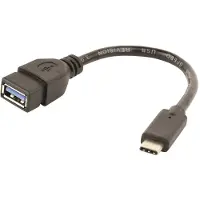 Gembird A-OTG-CMAF3-01 Câble USB 0,2 m USB C USB A Noir