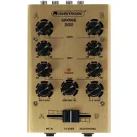 Omnitronic Gnome-202, Table de mixage, Or
