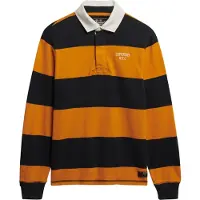 Superdry T-Shirt marine / orange / blanc