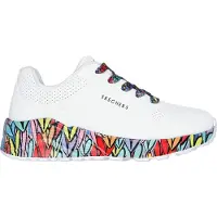 SKECHERS Baskets 'Uno Lite - Subtle Love' blanc