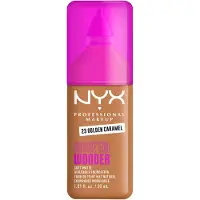 Nyx Make ‘Em Wonder fond de teint léger matifiant teinte 23 Golden Caramel 30 ml