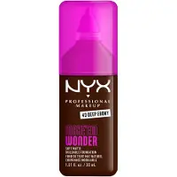 NYX Make ‘Em Wonder fond de teint léger matifiant teinte 43 Deep Ebony 30 ml