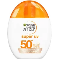 Garnier - Ambre Solaire Super UV Refreshing Face Water Fluid SPF 50+ 40 ml (SPF 50+, 40 ml)