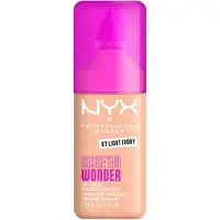 Nyx Make 'EM Wonder, 24H Soft Matte Foundation (Various Shades) - Light Ivory