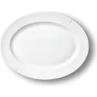Rosendahl Gc Oval Plate-30x23 Cm-4 Pieces Flat Plate Argenté
