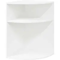 vidaXL Table d'appoint Blanc 39,7 x 39,7 x 60 cm Bois d'ingénierie