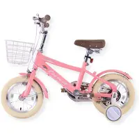 Buxibo - Vélo d'enfant pour fille - Luna - 12 pouces - rose