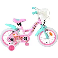 Volare Vélo enfant Paw Patrol - Fille - 14 pouces - Rose - Deux freins à main