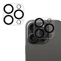 IMoshion Protection caméra en verre lot de 2 pour Apple iPhone 16 Pro - Noir