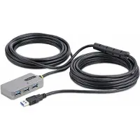 StarTech.com .com U01043-USB-EXTENDER Hub d'interface USB 3.2 Gen 1 (3.1 Gen 1) Type-A 5000 Mbit/s noir, argenté