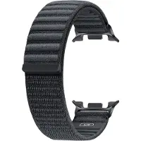 Samsung Galaxy Watch 8 Series Bracelet En Nylon Gris Anthracite S/M