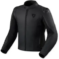 REV'IT! Quadratique Veste combi cuir Noir 56 unisex