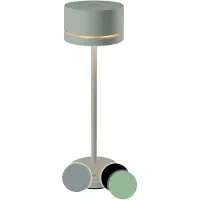 Leonardo Monza Akku Tischleuchte Weiss 76021