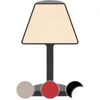 Sompex Lampe de table rechargeable TWIN sable