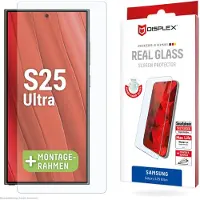 Displex Protection d'écran en verre trempé Real Glass pour Samsung Galaxy S25 Ultra