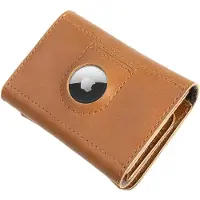 FIXED Tripple AirTag Wallet - Marron - FIXWAT-TR2-BRW